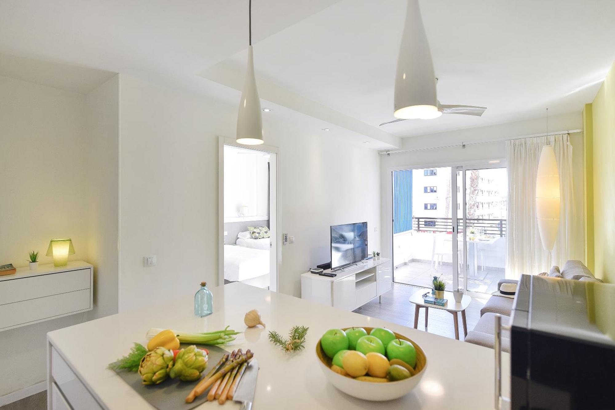 Modern Iguazu Apartment Плая дел Инглес Екстериор снимка